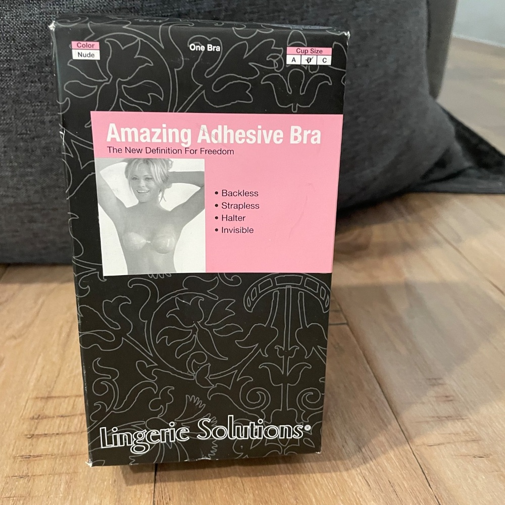 New in Box Adhesive Bra, B Cup